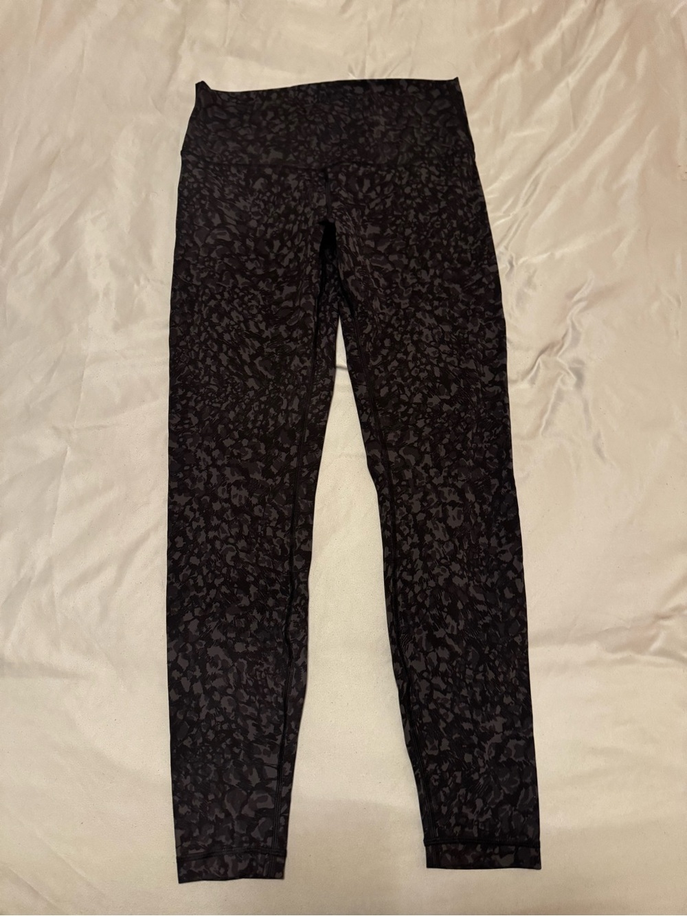 lululemon athletica Black/Charcoal Patterned High-Rise Leggings